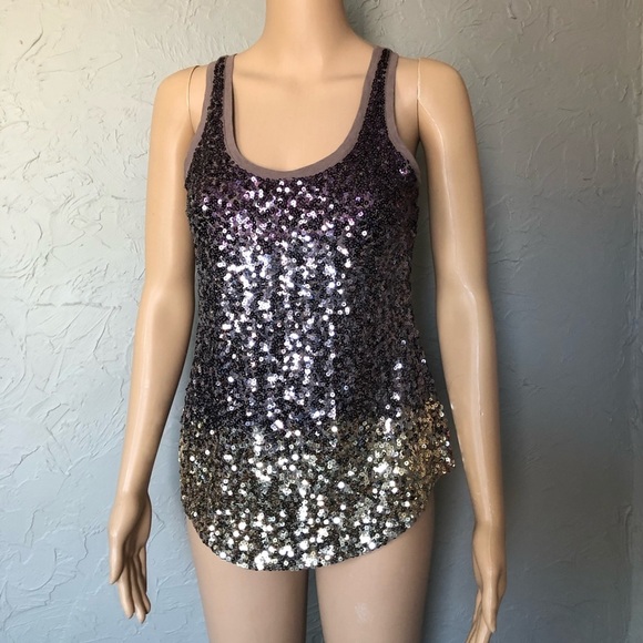 Gorgeous Express Ombre Sequin Tank - Picture 3 of 8